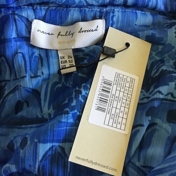 Never Fully Dressed Blue Maxi Dress - Picture 7 of 10